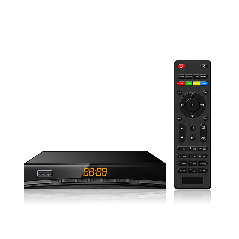 گیرنده DVB-T2 فلزی 168 میلی‌متری