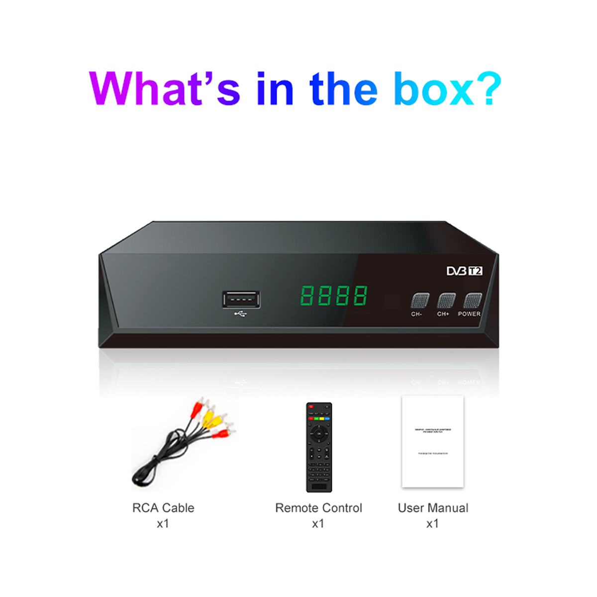 132mm Metal-1 DVB-T2 Receiver supplier