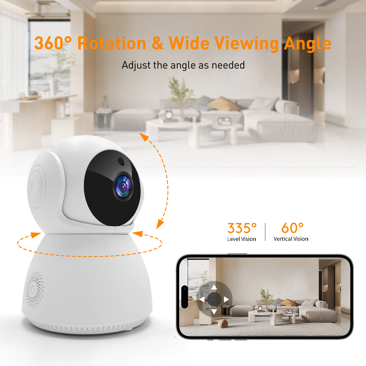 V380 RP15 WiFi/LAN 4MP Indoor PTZ IPC factory