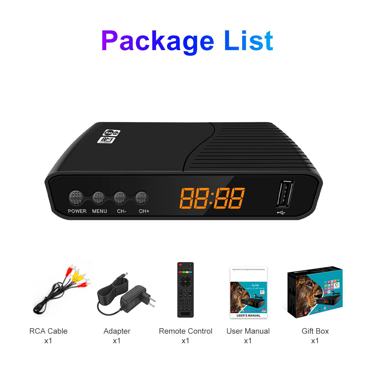 Mini-2 120mm Mini DVB-S2 Receiver manufacture