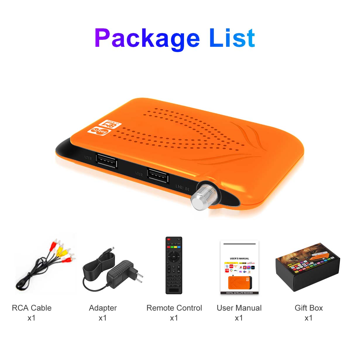 Mini-3 120mm Mini DVB-S2 Receiver details