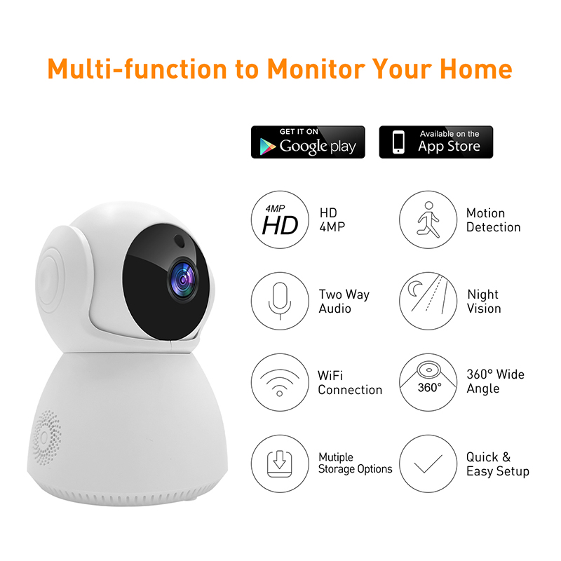 V380 RP15 WiFi/LAN 4MP Vnitřní PTZ IPC